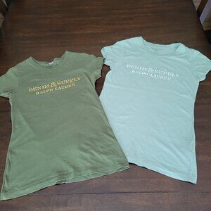 Ralph Lauren Denim and Supply Tee Bundle Size XS